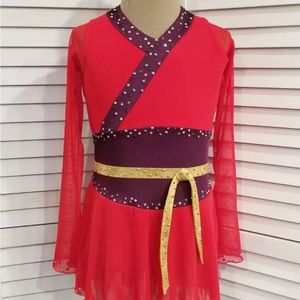 Figure skating dress